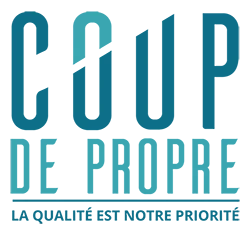 Logo de la société Coup De Propre spécialiste en entretien, remise en état et nettoyage sur la Bretagne, Rennes, Nantes, Saint Malo et France